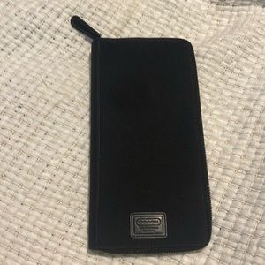 Coach long card wallet